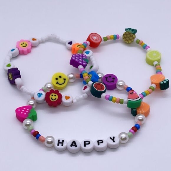 NWT Wool + Pepper Co. Y2K Bracelet Stack (3) - Picture 2 of 4